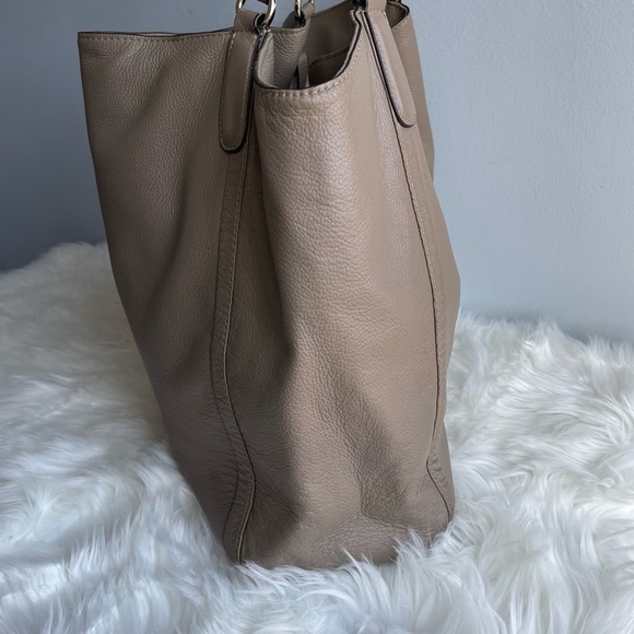 Gucci Soho Interlocking GG Tote Bag Leather Handbag - Picture 4 of 14